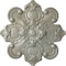 Ekena Millwork Katheryn Ceiling Medallion, Hand-Painted Flash Gold, 18 1/8"OD x 1 1/4"P CM18KAFLS - alternate 1